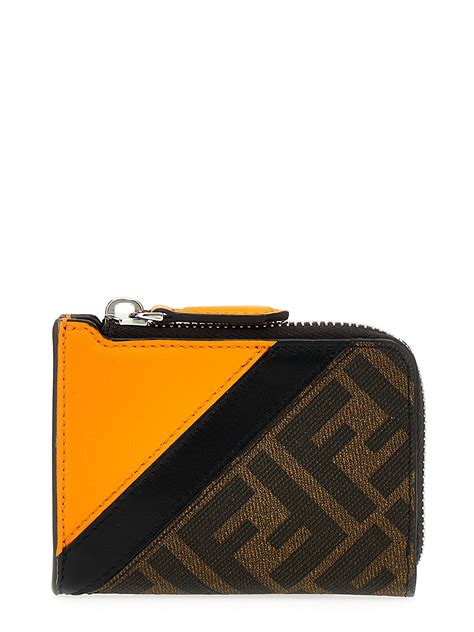 fendi envelope card holder|fendi card holder wallet.